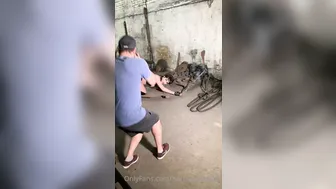 Barbara Perez aka barbaraperezts onlyfans playing with her big tits