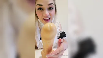 YuMae onlyfans amazing lady jerks off wet pink hole and moans