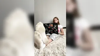 Young Goddess aka young onlyfans Pretty woman sitting in a chair