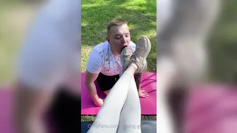 Young Goddess aka young onlyfans Naked scrawny Babe in Stockings