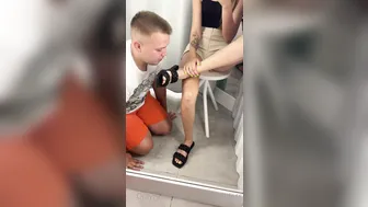 Young Goddess aka young onlyfans Hot wet pink hole pushes vagina