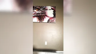 Rosecubana onlyfans Doll in stockings pulls wet pink hole with fingers