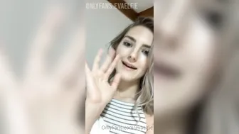 eva elfie onlyfans Charming finger jerking off