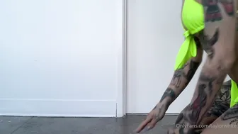 Taylor White aka taylorwhitetv onlyfans Busty girl caresses nipples