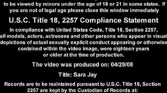 Sara Jay onlyfans Cum on my face from masturbation