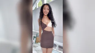 Jasminx onlyfans brunette teen showing wet pink hole part 2