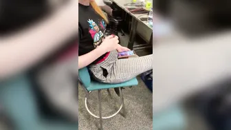 Ella Hughes aka ellahughesxxx onlyfans Busty blonde shows off snatch