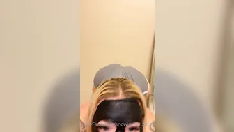 snowinnhouston onlyfans Pov sucking show with pretty girl with glasses