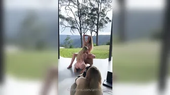 AntheaPage onlyfans 2021 sex toy masturbation with a very sweet model