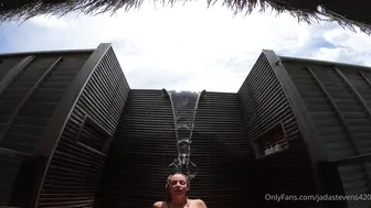 jadastevens420 onlyfans Naughty brunette caresses shaved wet pink hole 2022 cam show