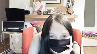chaturbatable Charming girl strips in front of the camera