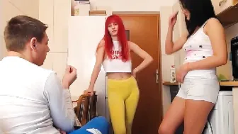 pleasurecoupl3 Hot brunette girl pulls her pussy