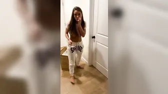 LanaRhoades onlyfans Beautiful chick shows small shapes