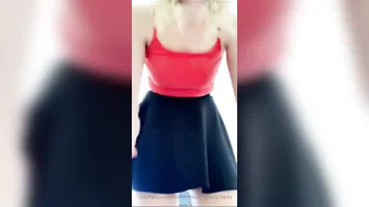 Melody Marks onlyfans Beautiful bitch performs a striptease