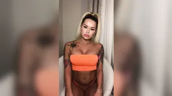 Nara Ford onlyfans scrawny redhead teen masturbates wet pink hole and ass