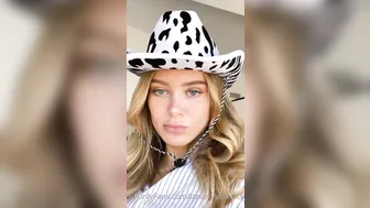 Lana Rhoades onlyfans Adorable female fingers her anus