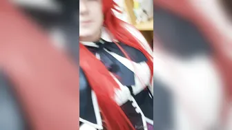 kur_slutty_bby onlyfansoishi Black.haired beauty communicates in fries