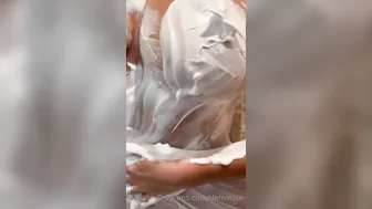 Demi Rose onlyfans Beauty undressed to show off her tattoos