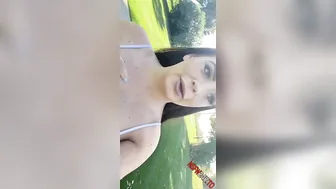 Allison Incredible bitch shows off her delicious ass.