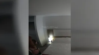 TravelVids Cute chick masturbates juicy twat