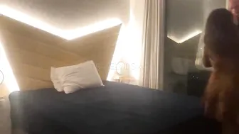 TravelVids Hot babe gives off huge ass