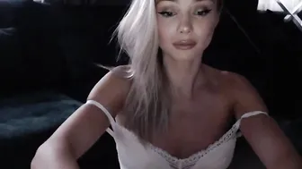 yveline Vicious priestess posing in lingerie