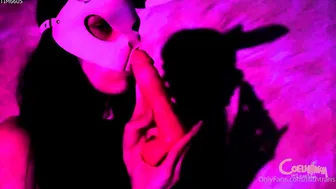 Coelhinha onlyfans Gorgeous chick strips and jerks off her cunt