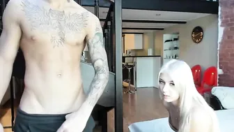 martyfit Black-haired prank masturbates with a vibrator