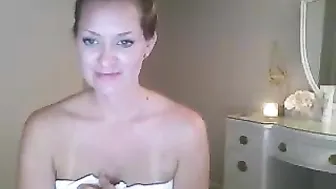 katechristian Attractive blonde fucking herself with fingers