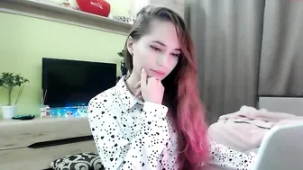 glassi Sexy krala undresses and caresses boobs