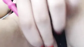 cristinabella Spectacled slut fucked by sex toys