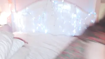 tesla Cute blonde erotically posing in stockings