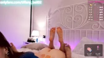 tiffanybells chaturbate Crazy lady fondles her cunt in panties