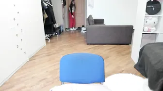 cassiebecker chaturbate Luxurious bitch caresses tits and sucks dick