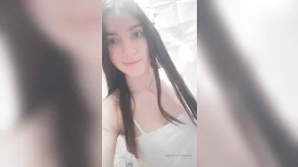 Paola Hard onlyfans Sexy baba in glasses coolly playing pranks with a sex toy