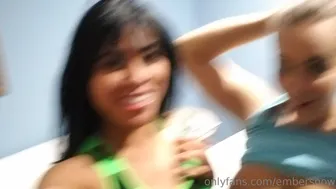 Embersnow onlyfans Naughty babe puts big tits