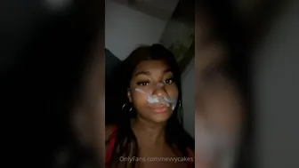 nevvycakes onlyfans Gorgeous chick sucks cock and gets fucked
