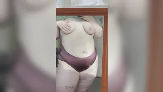 peachylilslut onlyfans Shy young lady caresses anus