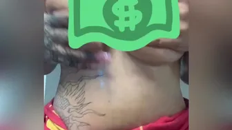 lulbenzie onlyfans Busty babe caresses nipples