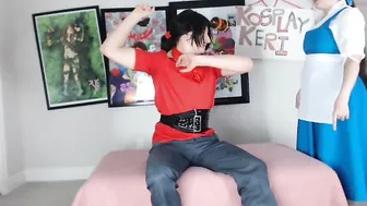 kosplay_keri Gorgeous passion fucks both holes at once