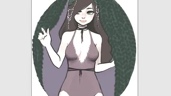 ashleytea Naked on the bed