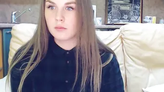 alisaxshy Naughty brunette fucks with a dildo
