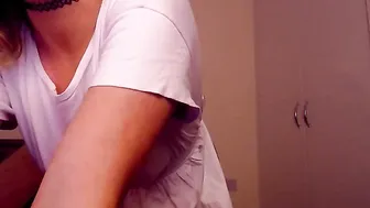 monicamony Cute female fucking herself with phallus