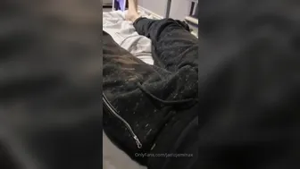jamzjemmax onlyfans Top model caresses shaved pussy