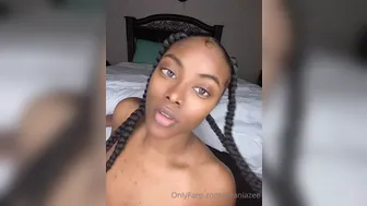 lazaniazee onlyfans Beautiful bitch saddled phallus