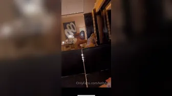 Kelly Kay aka kellykay onlyfans Big breasted slut caresses shaved pussy