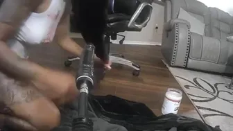 IndiaVvs onlyfans Incendiary lady masturbates both holes with pleasure