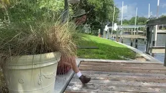 cheriedeville onlyfans Shy babe caresses shaved cunt