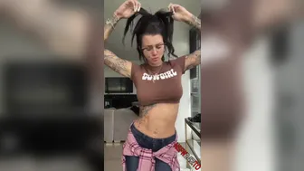 Dakota James onlyfans Beautiful bitch - deliciously jerks off her cunt