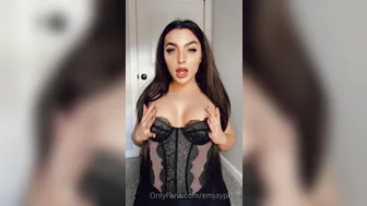 Emily Rinaudo aka Emjayplays onlyfans Fluffy harlot fucks pussy with phallus